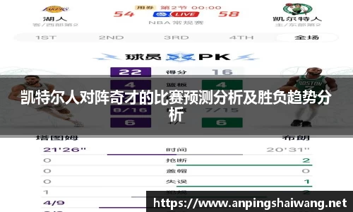 凯特尔人对阵奇才的比赛预测分析及胜负趋势分析